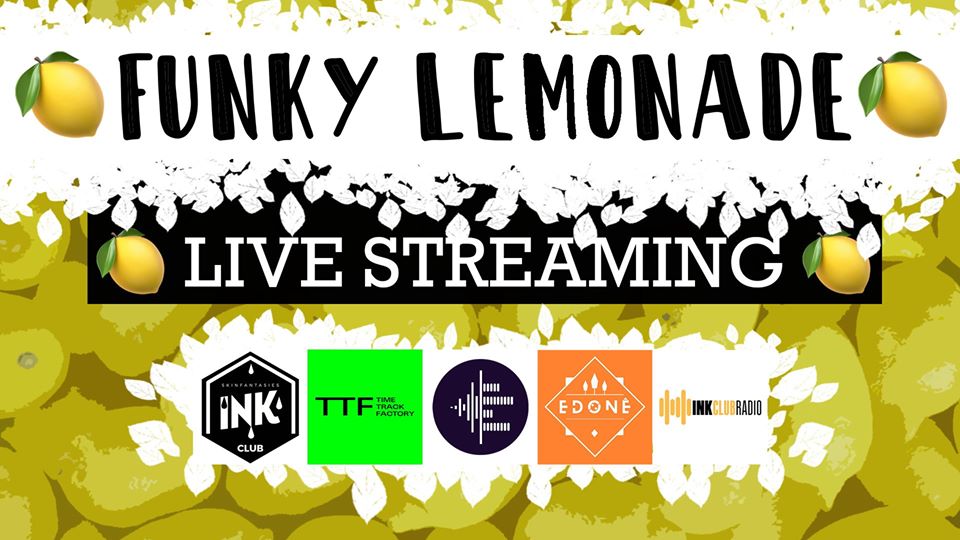 Funky Lemonade Live streaming at TimeTrack Studios